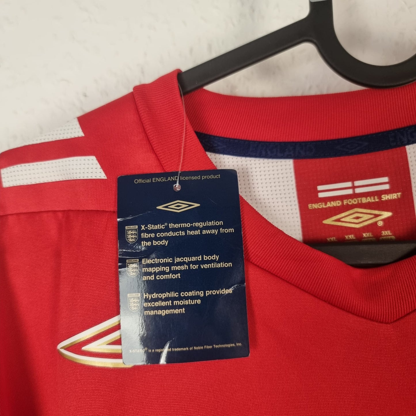 Trikot - England - 2006 - XXL - NEU - Auswärts