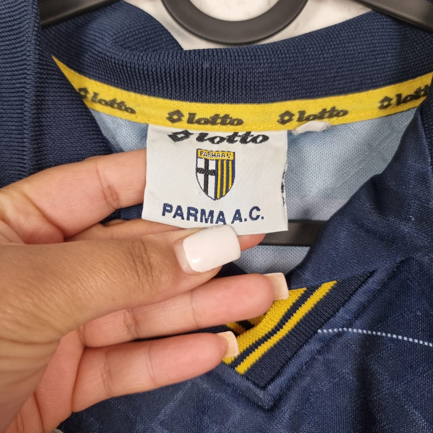 Trikot - Parma Calcio - Juan Sebastián Verón - 1998/1999 - L - drittes