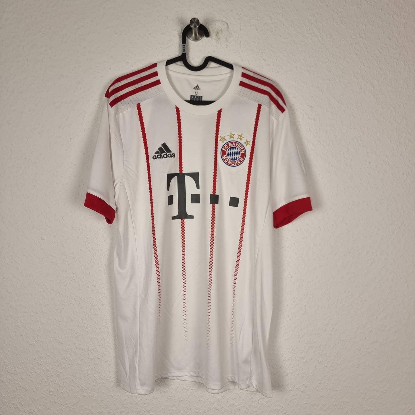 Trikot - FC Bayern München - Robert Lewandowski - 2017/2018 - M - drittes