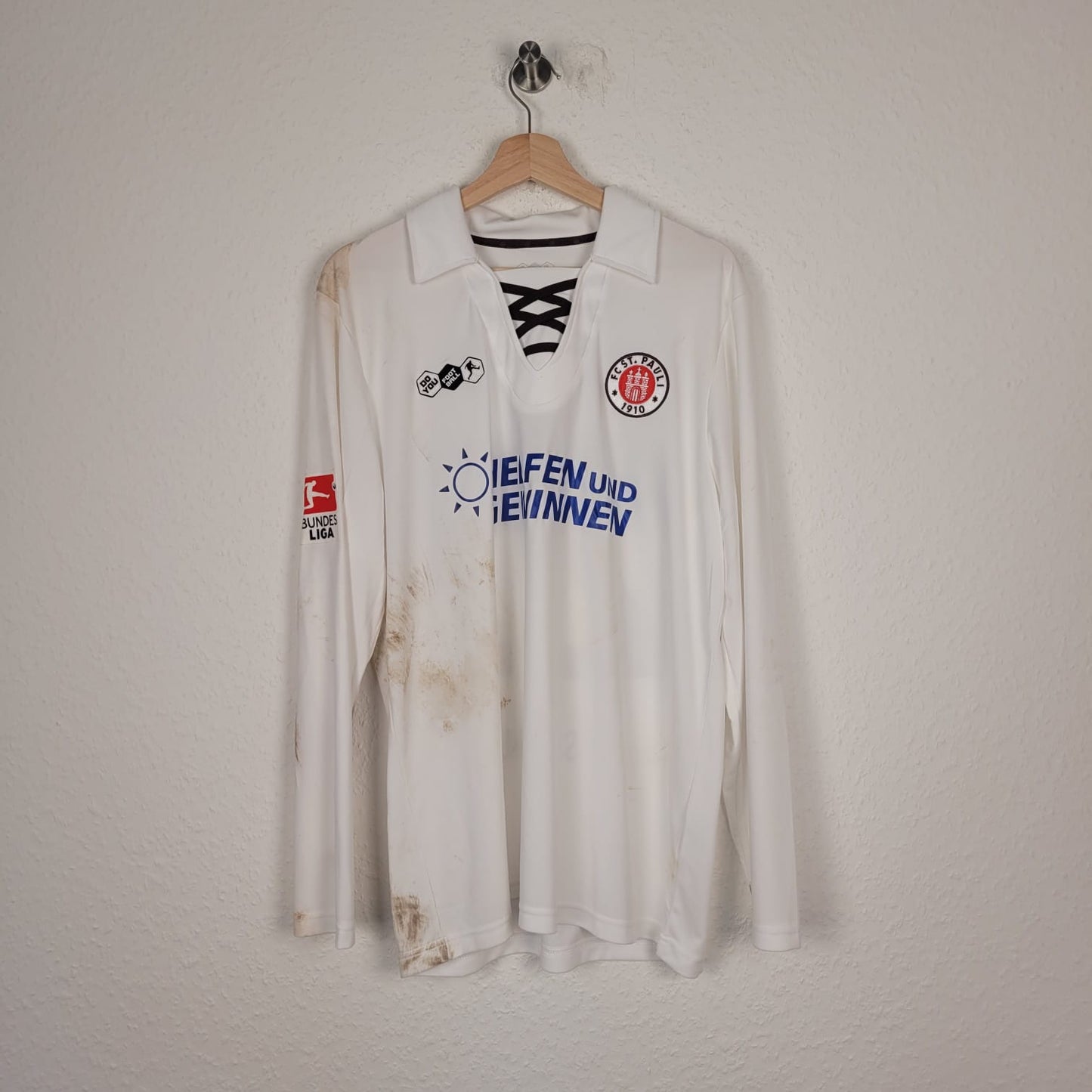 Trikot - FC St. Pauli - Jan-Philipp Kalla - 2011/2012 - L - matchworn mit Zertifikat - Auswärts