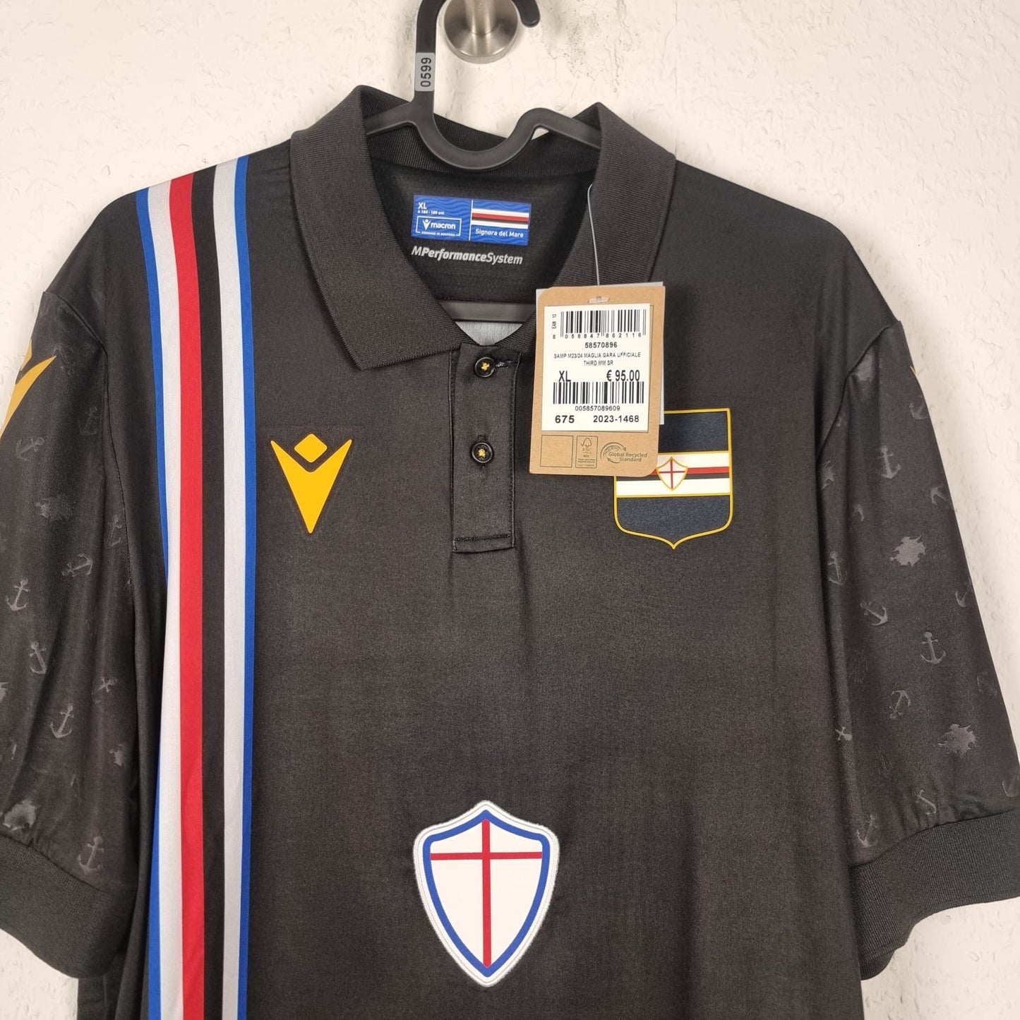 Trikot - US Sampdoria - 2023/2024 - XL - Neu - drittes