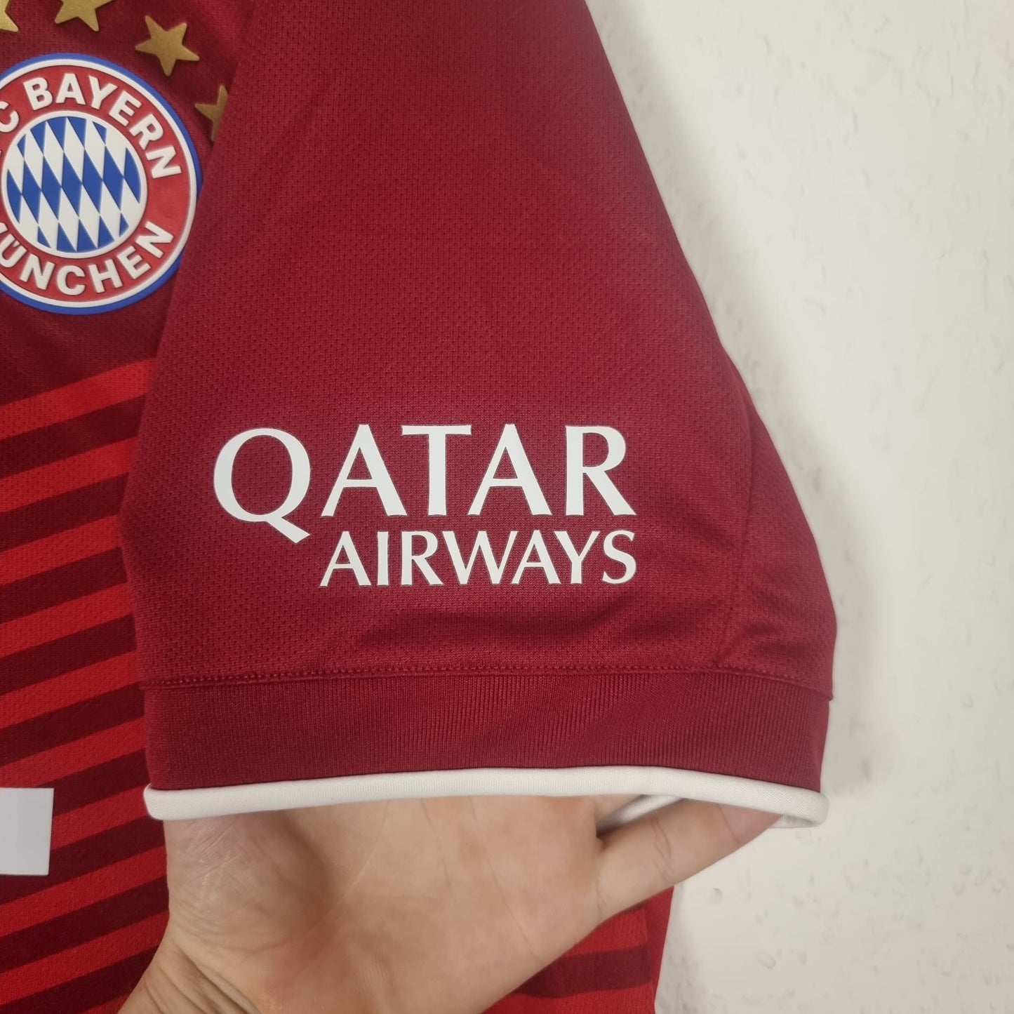 Trikot - FC Bayern München - Robert Lewandowski - 2021/2022 - L - Heim