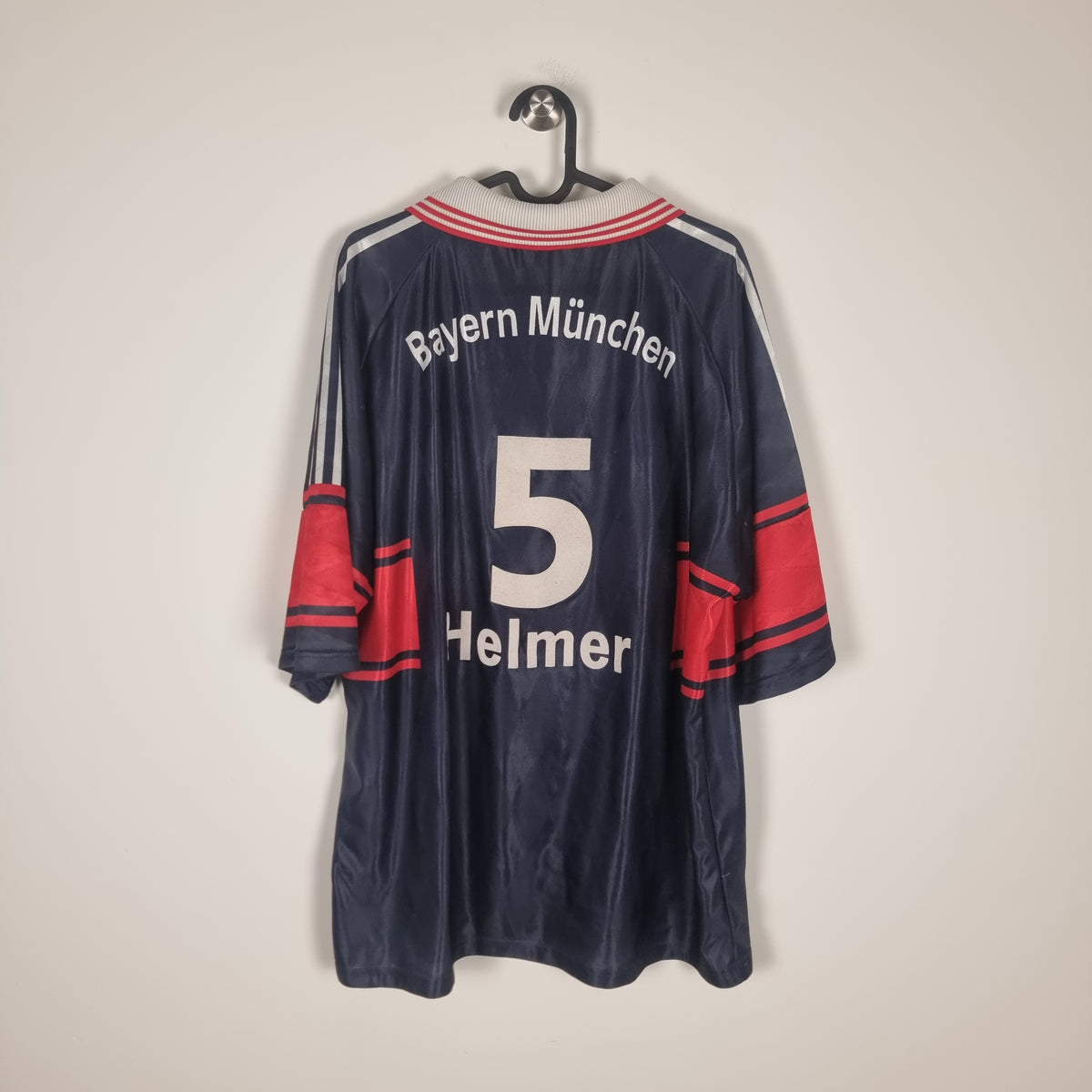 Trikot - FC Bayern München - Thomas Helmer - 1997/1998 - XL - Auswärts