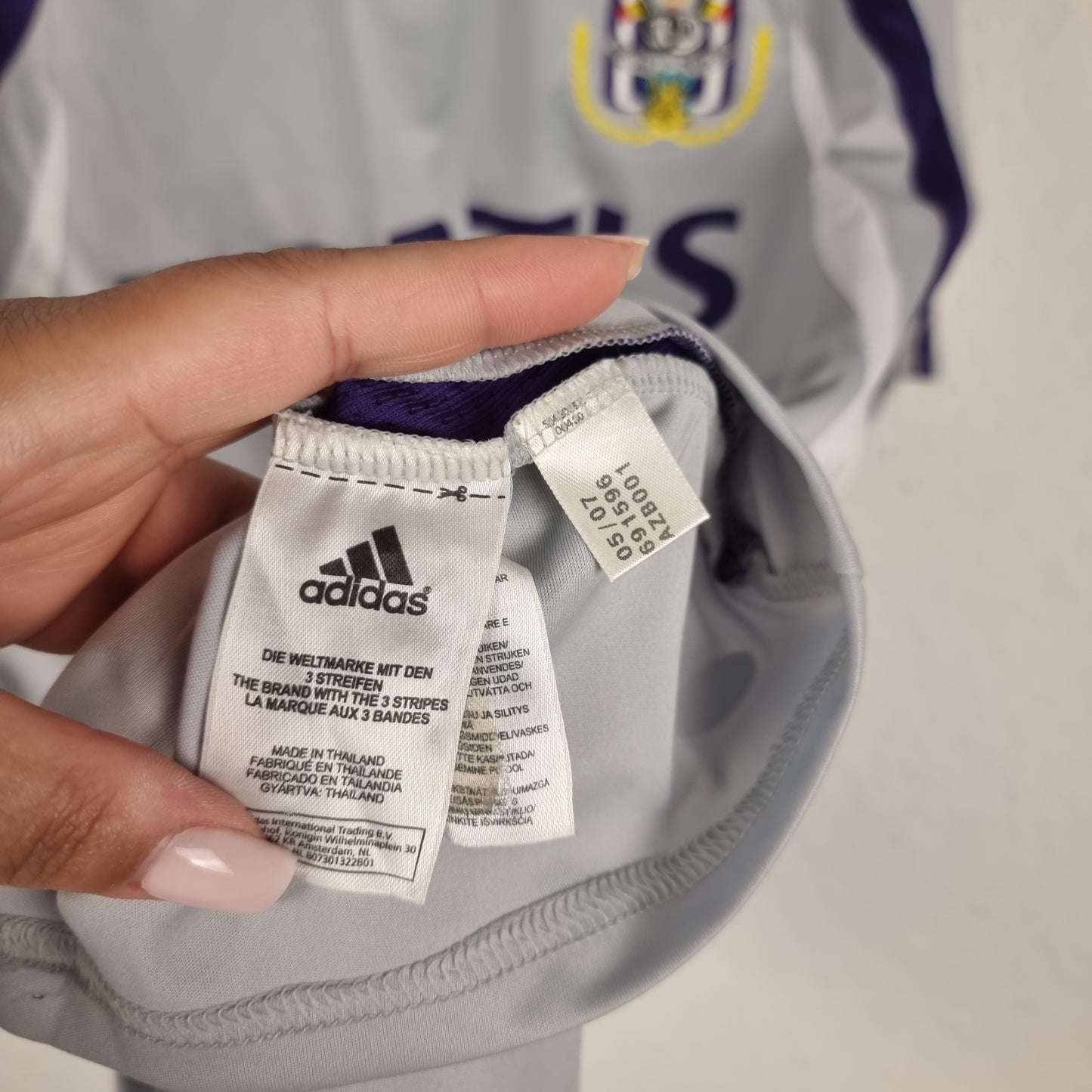 Trikot - RSC Anderlecht - 2007/2008 - M - Auswärts