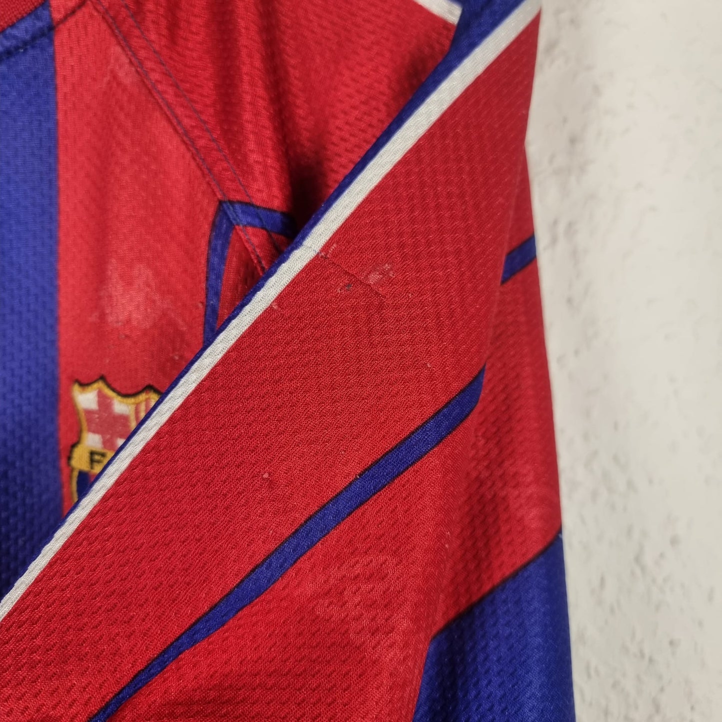 Trikot - FC Barcelona - Iván de la Peña - 1997/1998 - XL - Heim