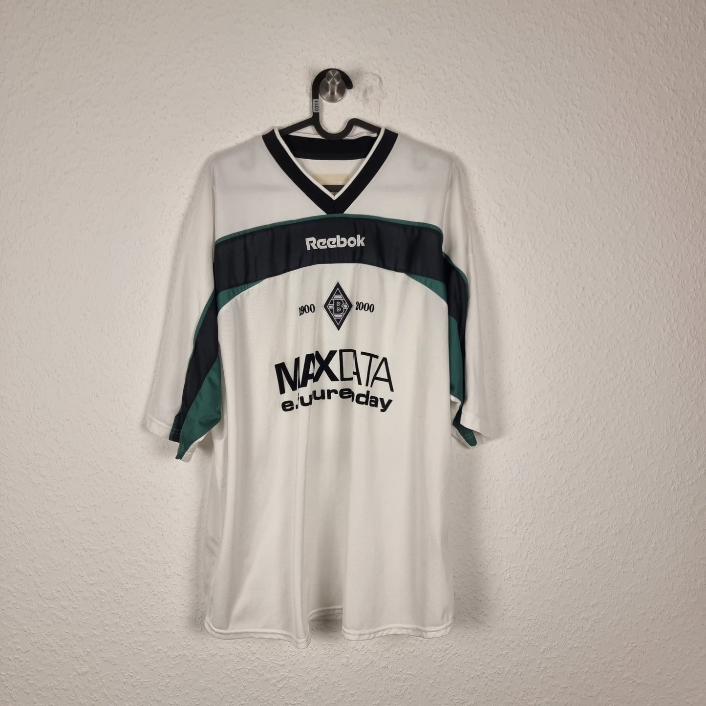 Trikot - Arie van Lent - Borussia Mönchengladbach - 2000/2001 - XXL- signiert - Heim
