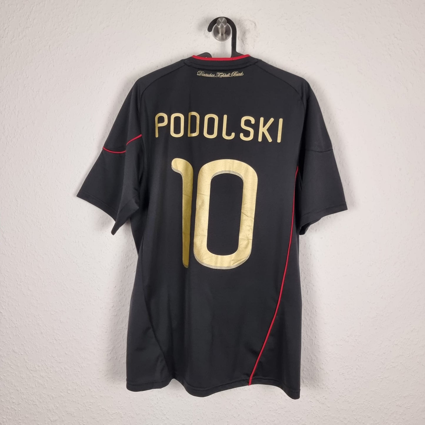 Trikot - Lukas Podolski - Deutschland - 2010 - S - Auswärts