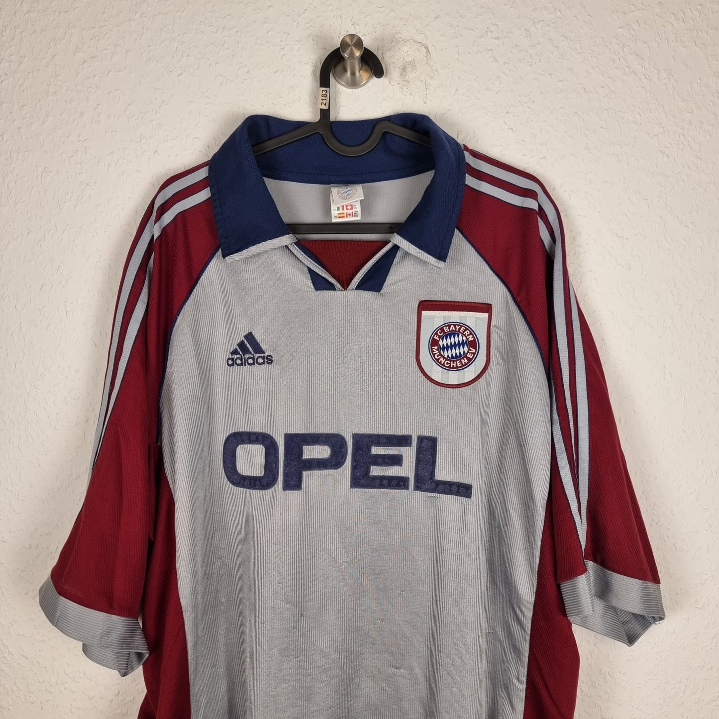 Trikot mit Hose und Stutzen - FC Bayern München - Giovane Élber - 1998/1999 - XXL - drittes