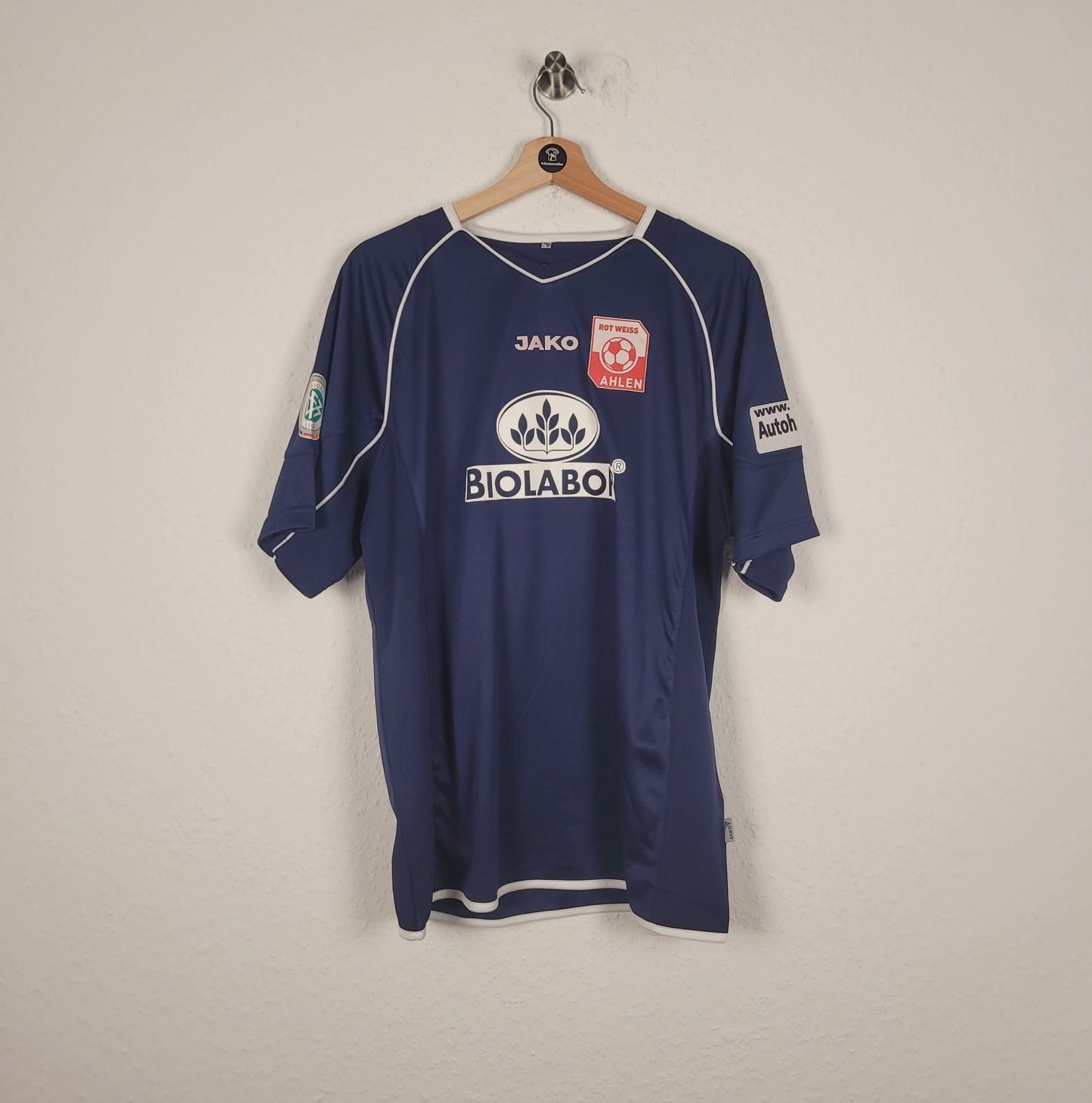 Trikot - Rot-Weiss Ahlen - Sascha Brinker - 2007/2008 - XL - drittes