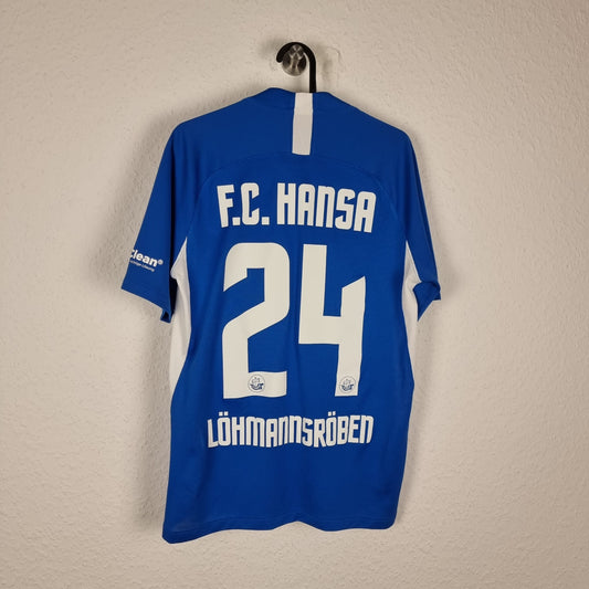 Trikot - FC Hansa Rostock - Jan Löhmannsröben - 2021/2022 - M - Heim