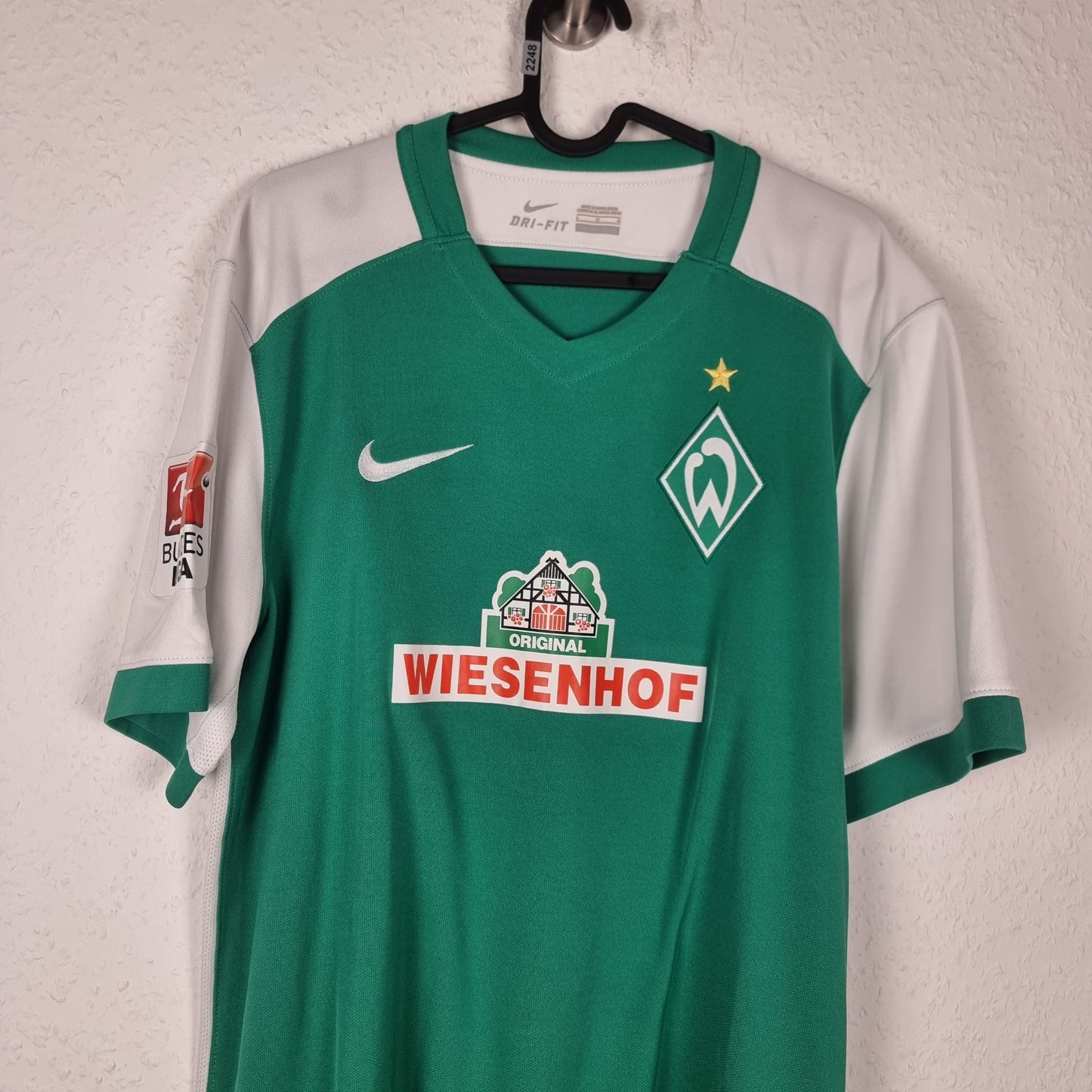 Trikot - Werder Bremen - Claudio Pizarro - 2015/2016 - L - Heim