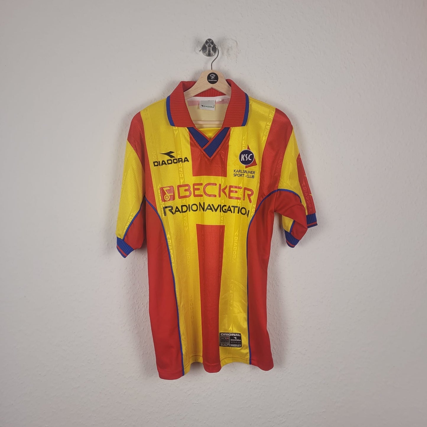 Trikot - Karlsruher SC - 1999/2000 - M - drittes