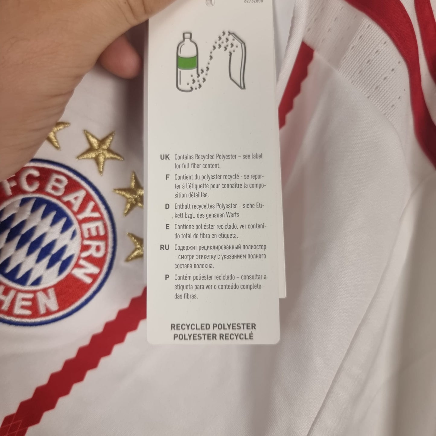 Trikot - FC Bayern München - Sebastian Rudy - 2017/2018 - XL - NEU - drittes