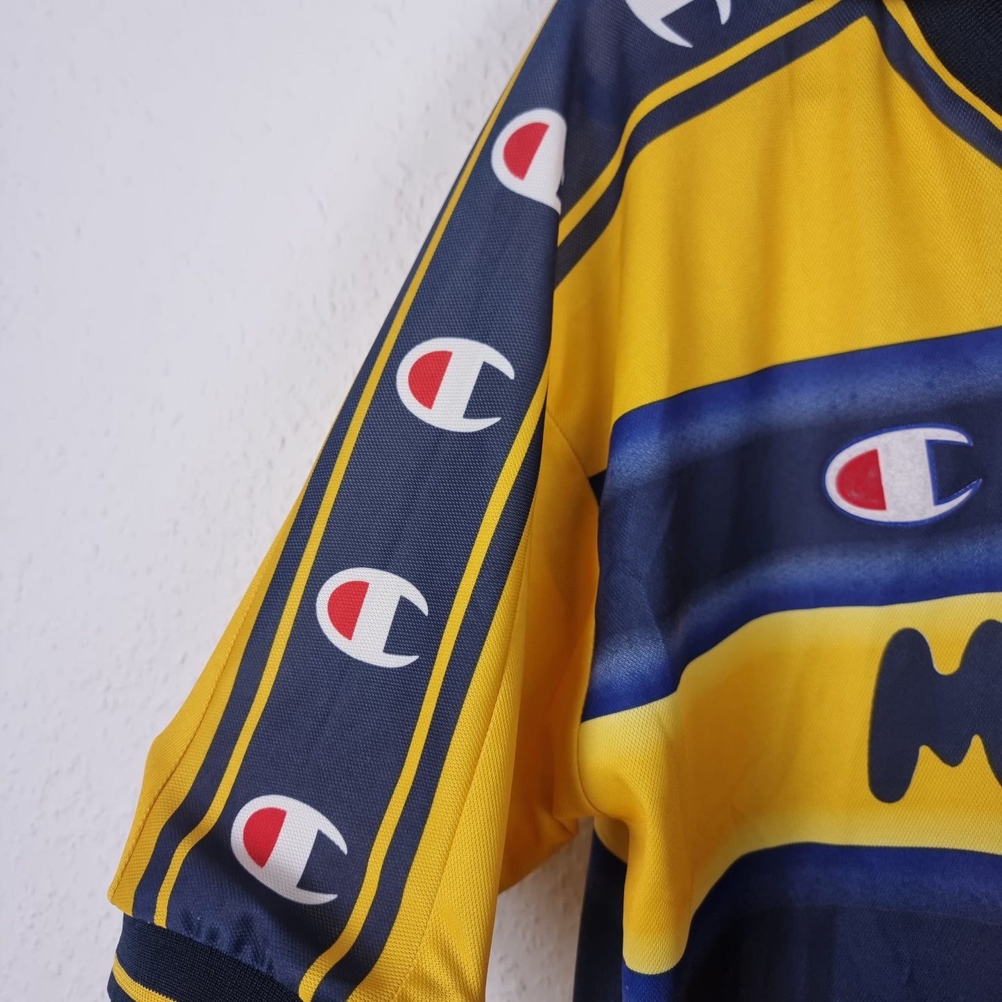 Trikot - Parma Calcio - Johan Micoud - 2000/2001 - L - Heim