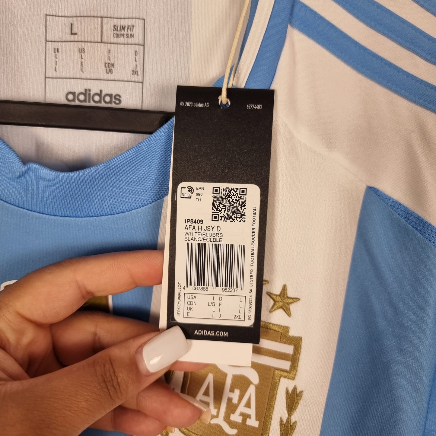 Trikot - Lionel Messi - Argentinien - 2024 - L - Heim