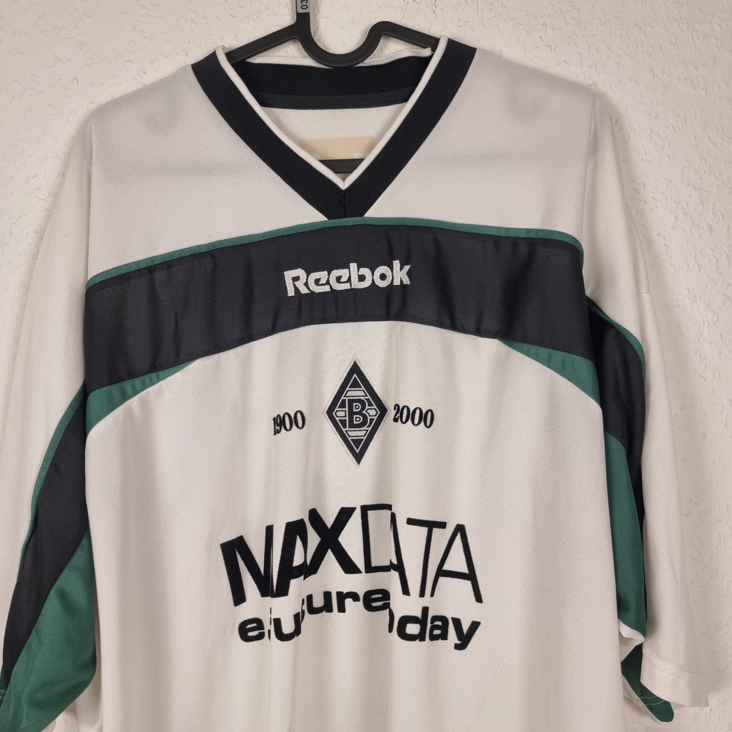 Trikot - Arie van Lent - Borussia Mönchengladbach - 2000/2001 - XXL- signiert - Heim