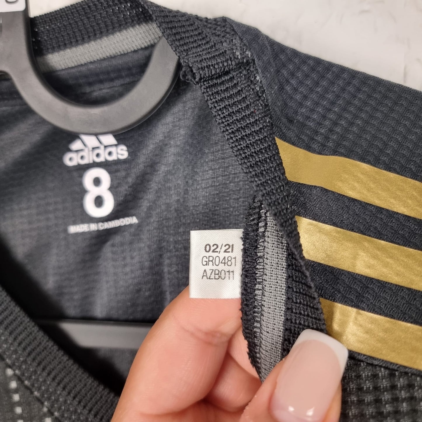 Trikot - FC Bayern München - Leon Goretzka - 2021/2022 - 8 - Auswärts - Player Issue