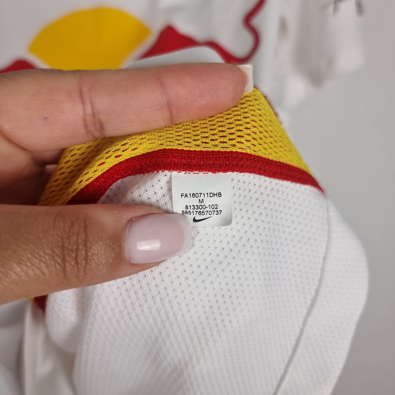 Trikot - FC Red Bull Salzburg - Dimitri Oberlin - 2017/2018 - M - Heim - matchworn