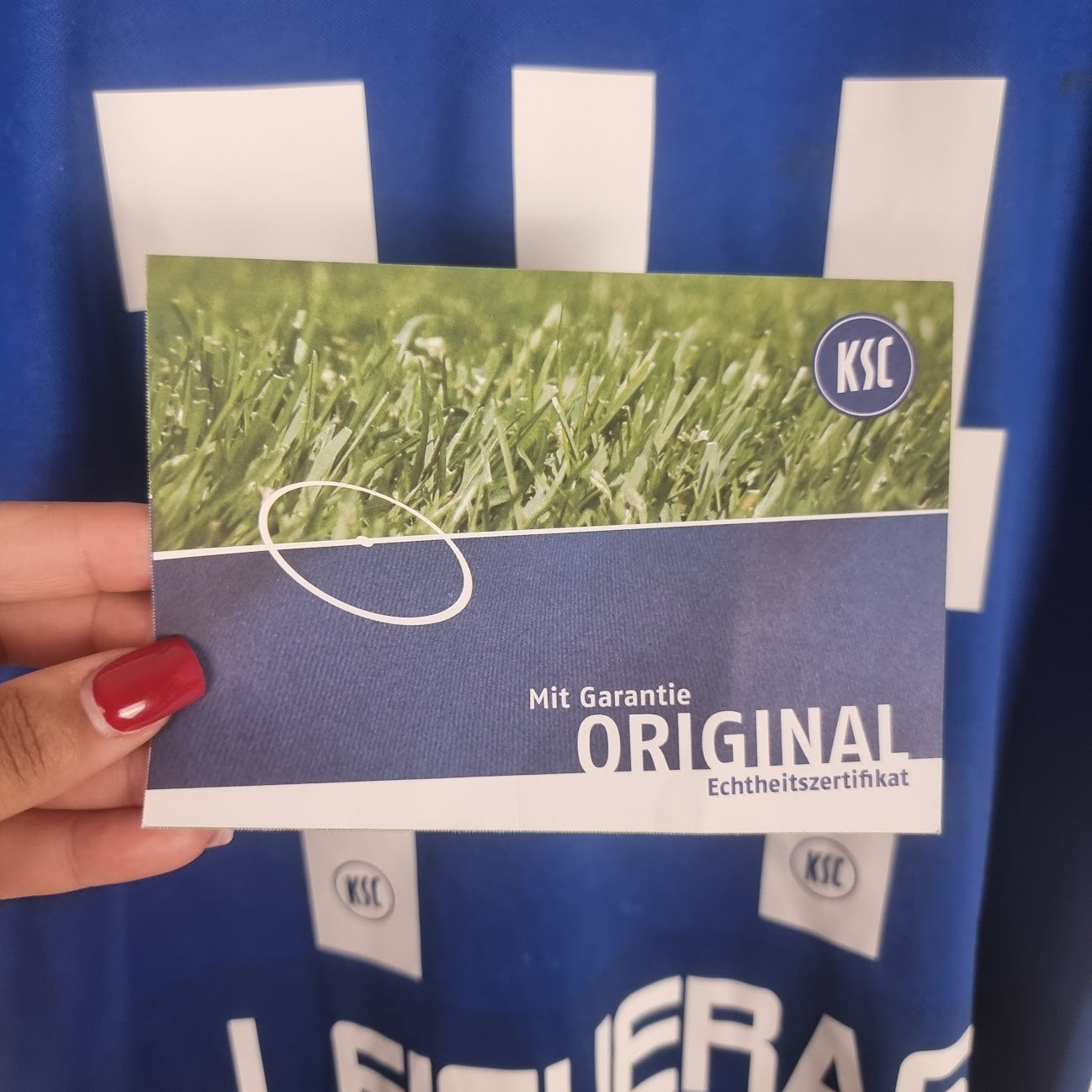 Trikot - Karlsruher SC - Jordi Figueras - 2016/2017 - L - Heim - matchworn