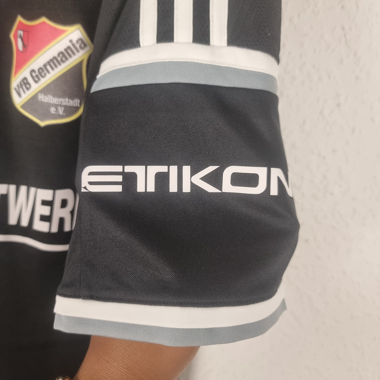 Trikot - VfB Germania Halberstadt - Damian Paszlinski - 2014/2015 - L - Auswärts - matchworn