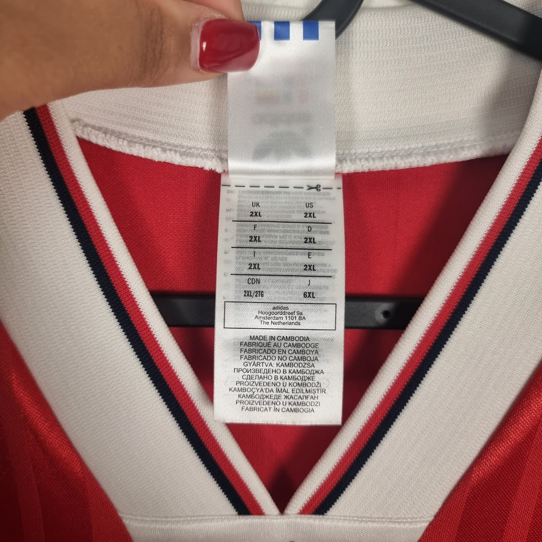 Jersey - Arsenal FC - 1992/1993 - XXL - Home - Reissue