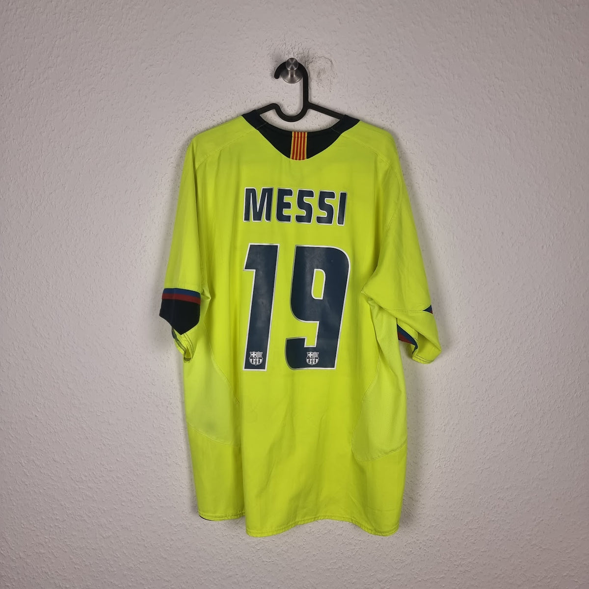 Jersey - FC Barcelona - Lionel Messi - 2005/2006 - XL - Away