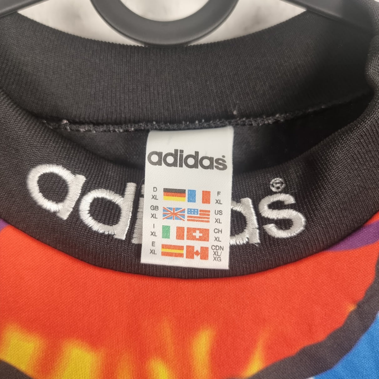 Jersey - Vintage Adidas Template - 90s - XL - Goalkeeper