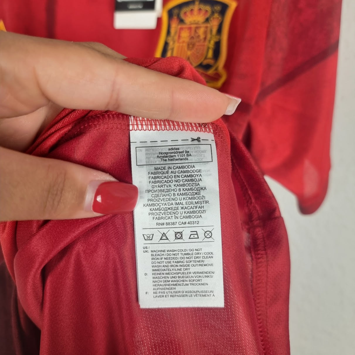 Trikot - Spanien - Dani Olmo - 2020/2021 - L - Heim - Neu