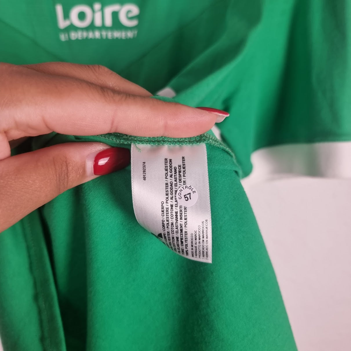 Trikot - AS Saint-Étienne - Adil Aouchiche - 2020/2021 - L - Heim - Neu