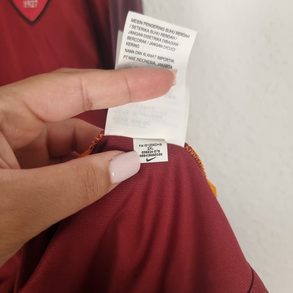 Trikot - AS Rom - Mohamed Salah - 2015/2016 - XXL - Heim