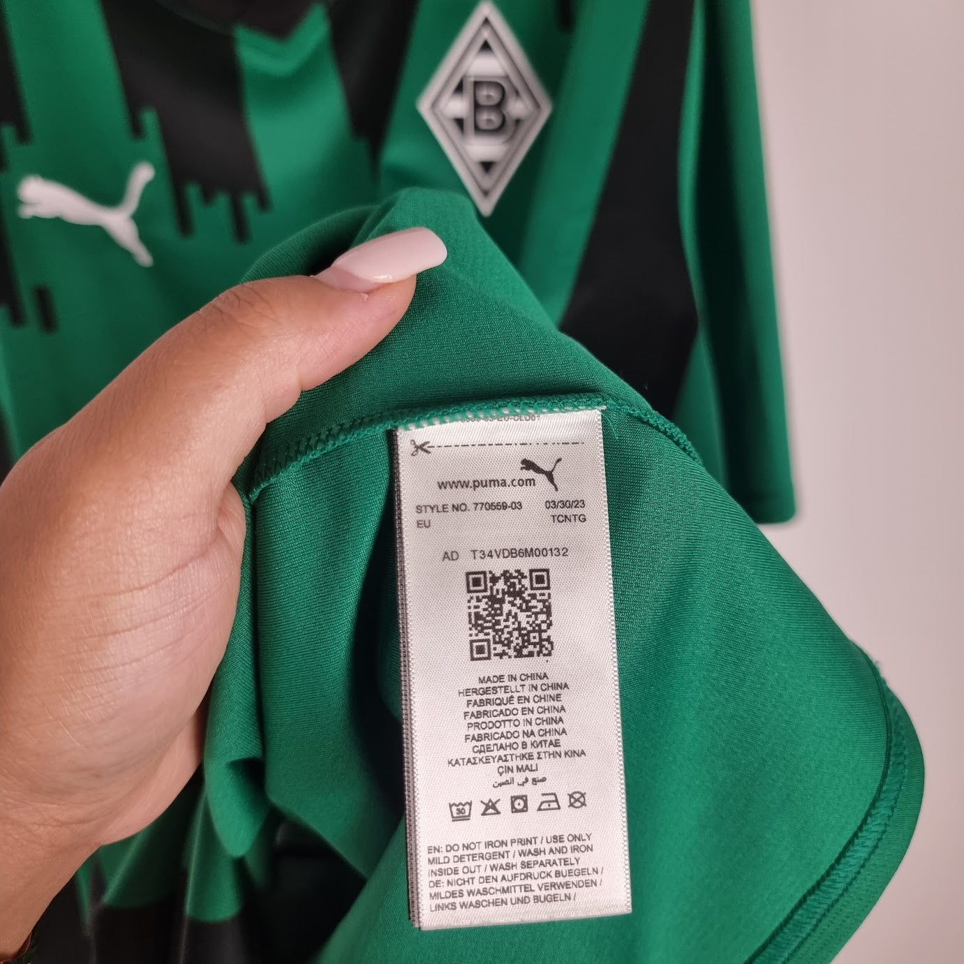 Trikot - Borussia Mönchengladbach - Stefan Lainer - 2023/2024 - 3XL - Auswärts