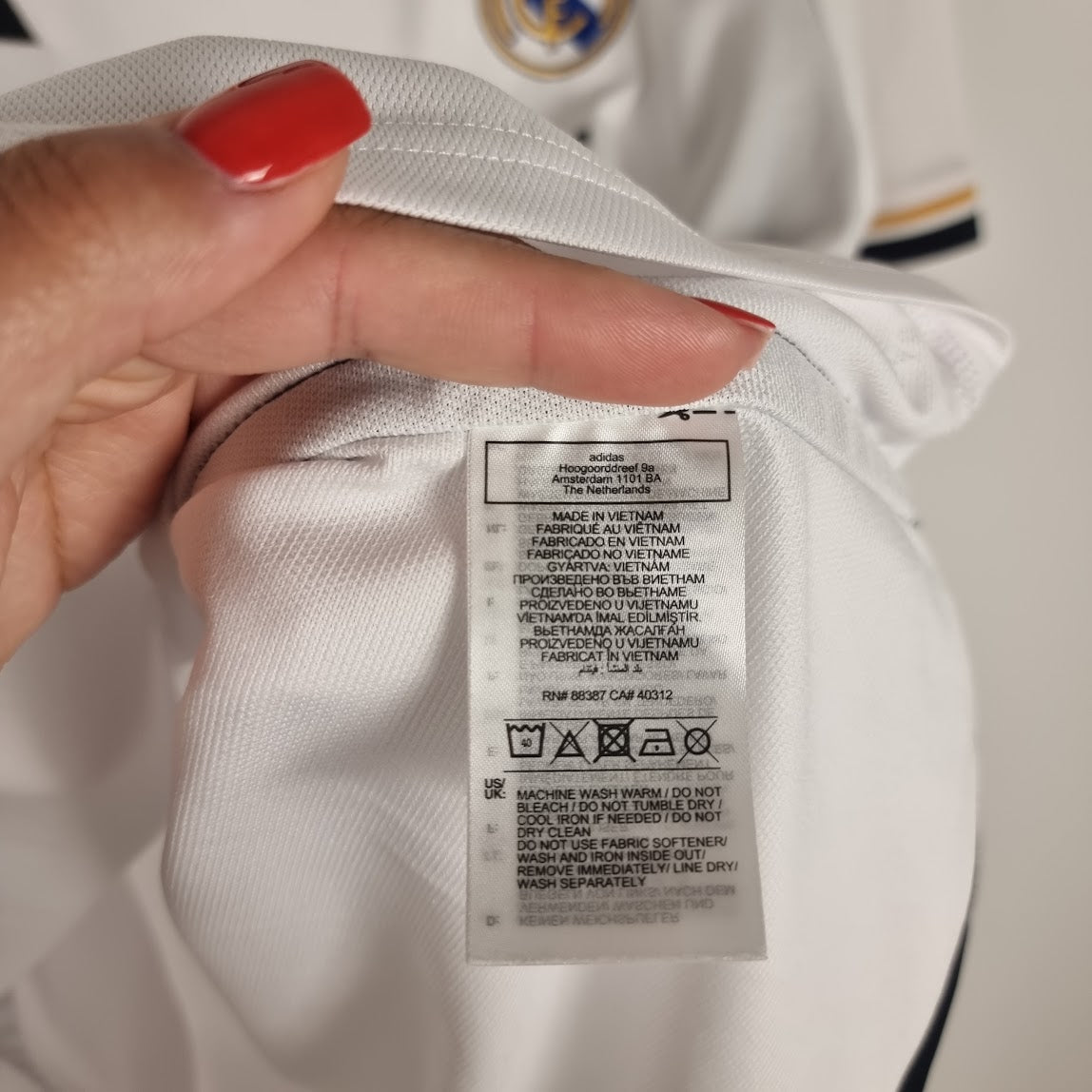 Trikot - Real Madrid - Jude Bellingham - 2023/2024 - L - Heim
