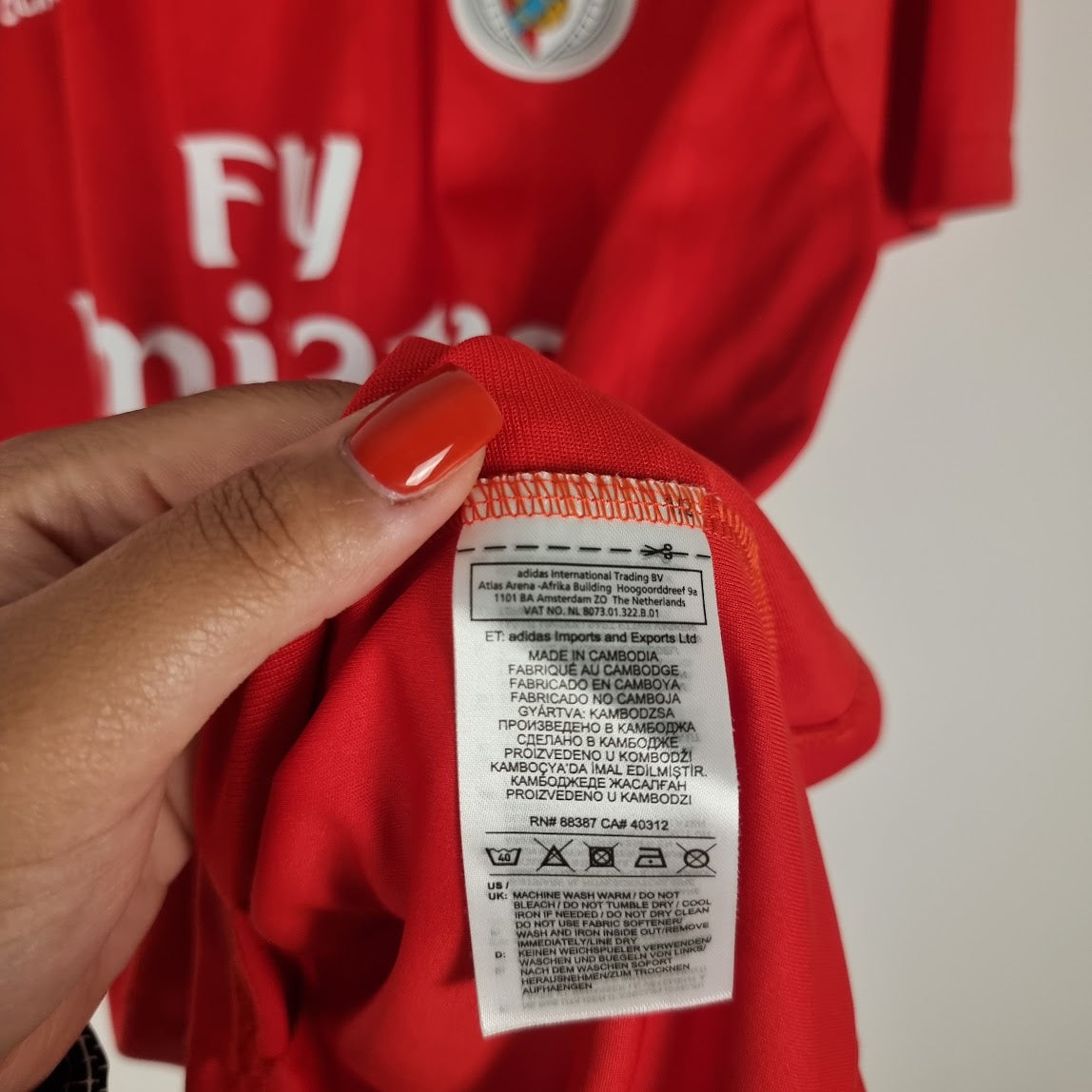 Trikot - Benfica Lissabon - 2018/2019 - M - Heim