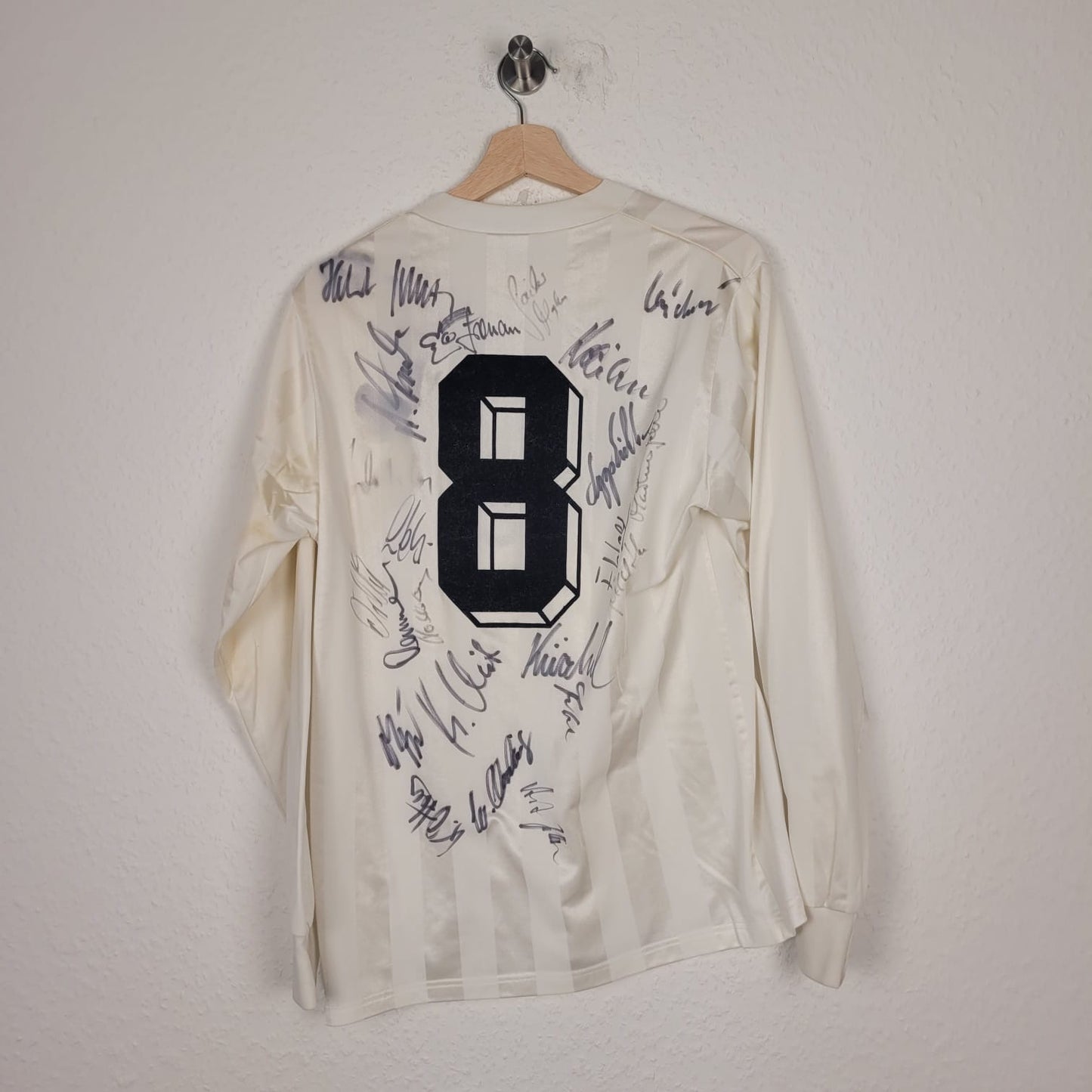 Trikot - FC St. Pauli - 1988/1989 - M - teamsigniert - Heim