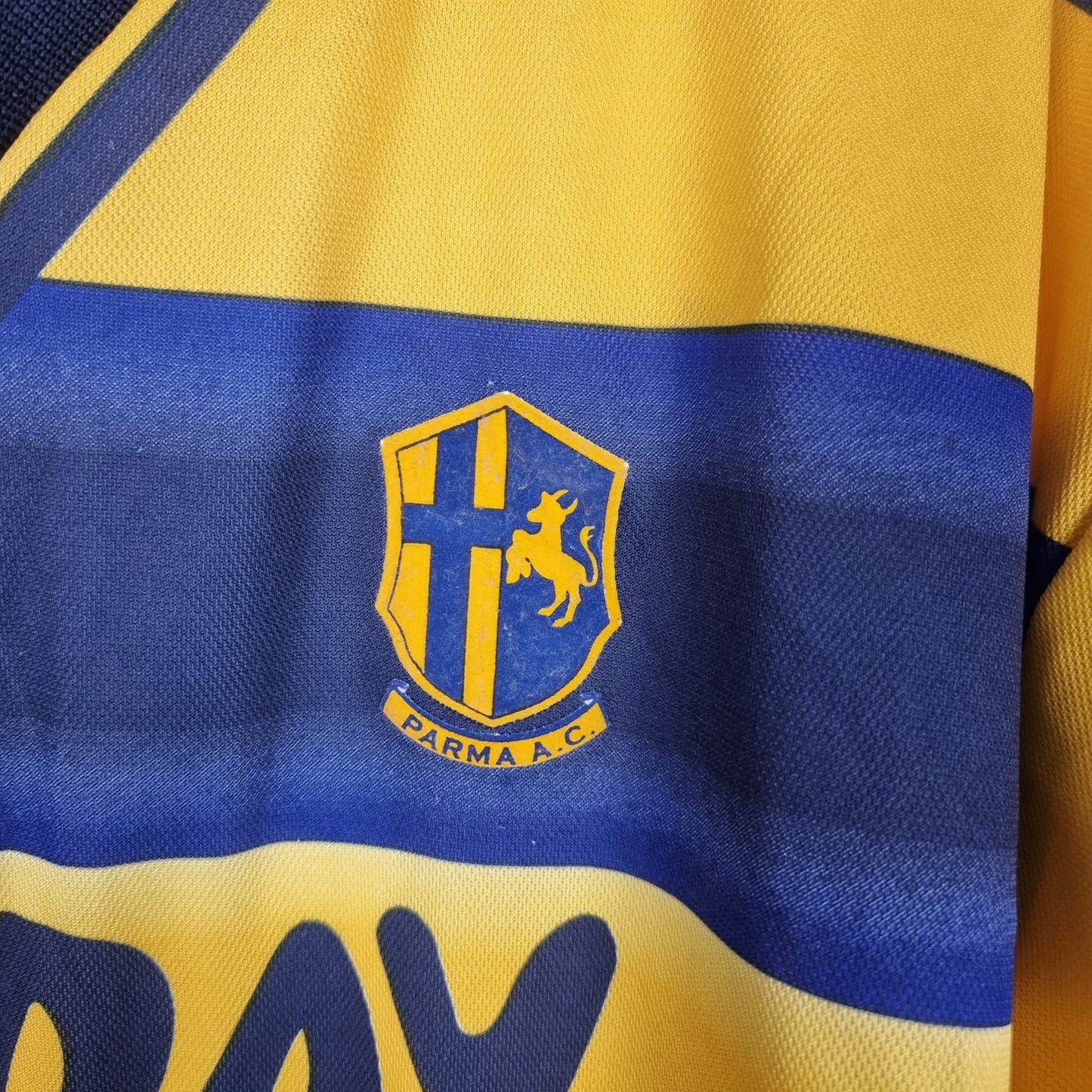Trikot - Parma Calcio - Johan Micoud - 2000/2001 - L - Heim