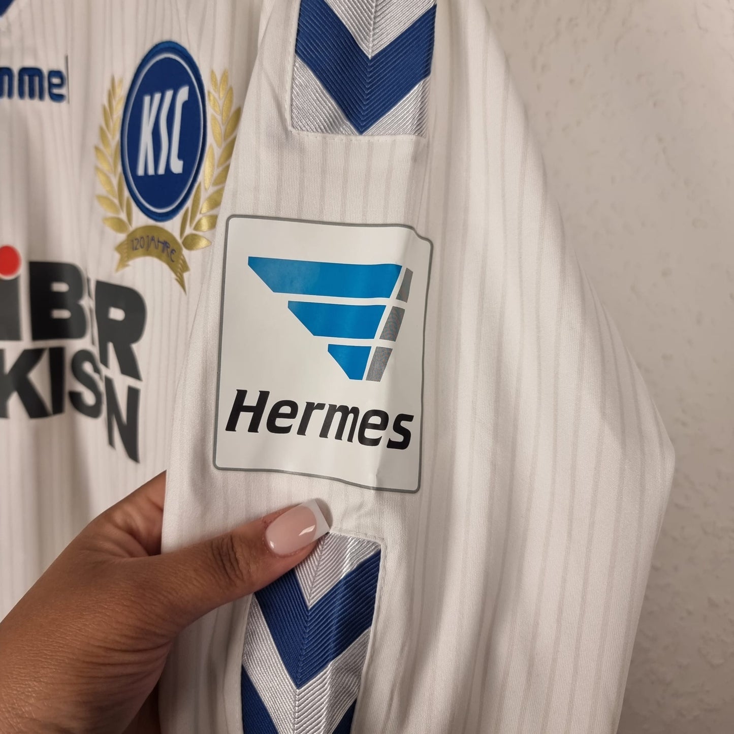 Trikot - Karlsruher SC - Martin Stoll - 2014/2015 - XL - Auswärts