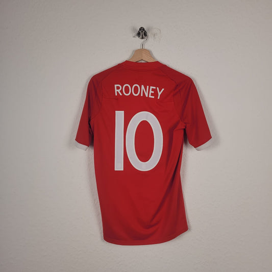 Trikot - England - Wayne Rooney - 2010 - S - Auswärts