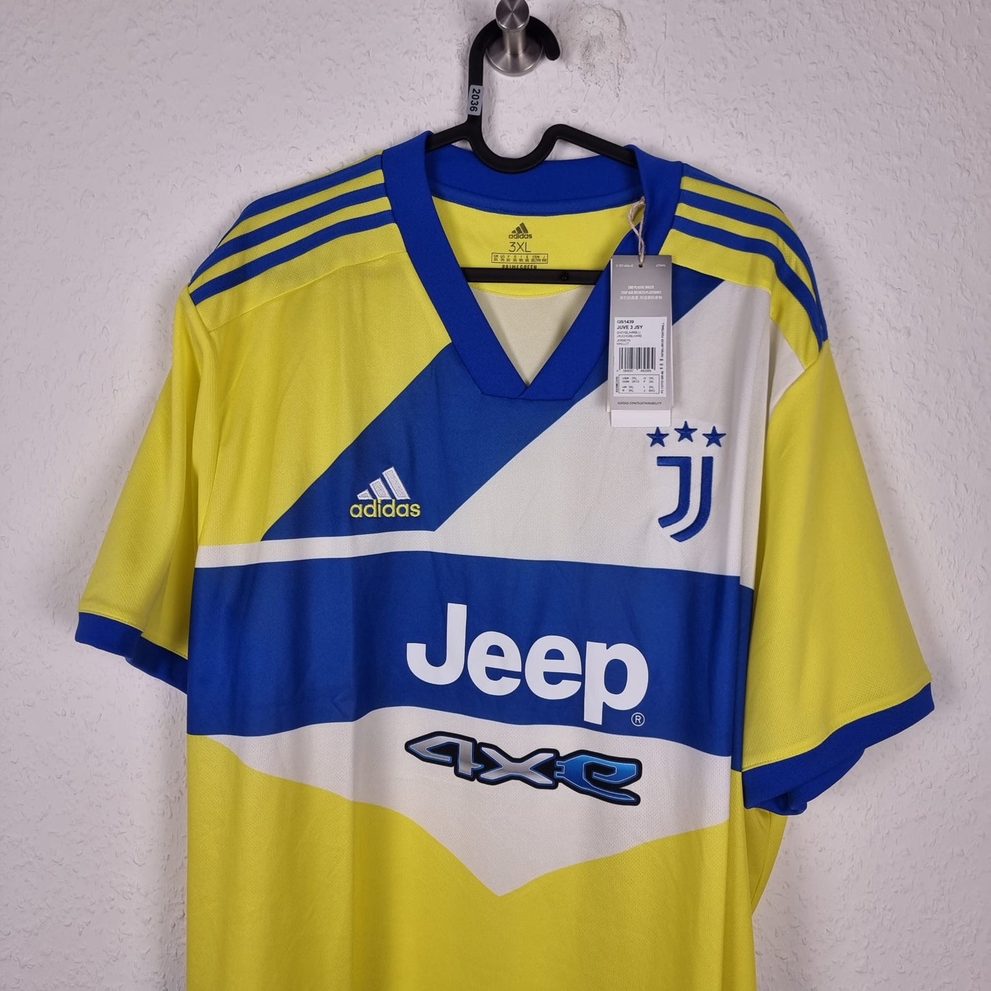 Trikot - Juventus Turin - 2021/2022 - 3XL - Neu - drittes
