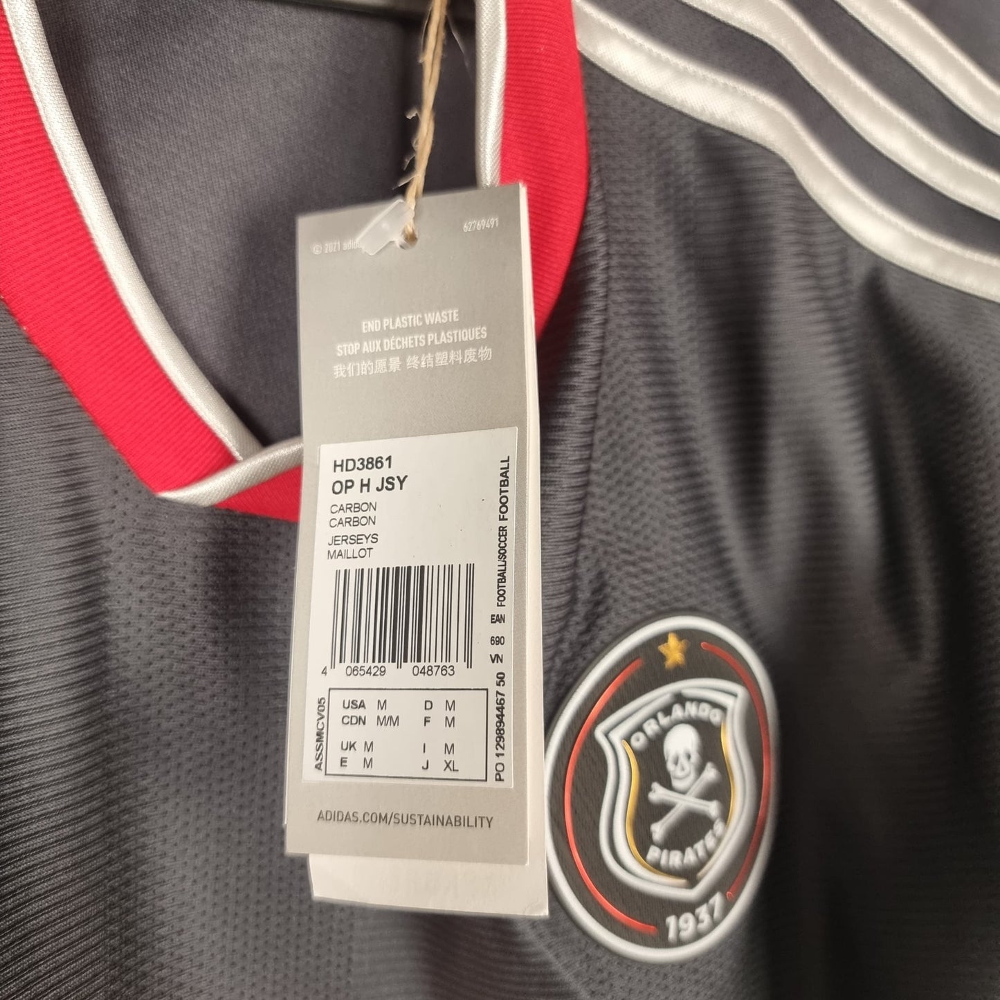 Trikot - Orlando Pirates - 2022/2023 - M - NEU - Heim