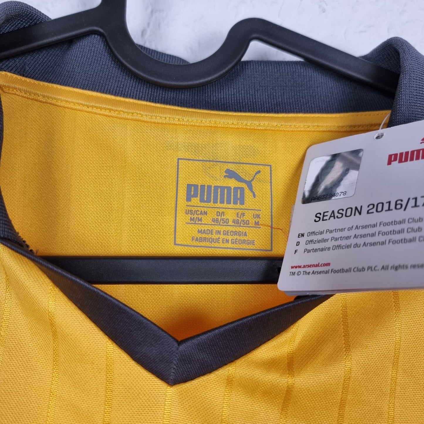 Trikot - Arsenal FC - 2016/2017 - M - Auswärts