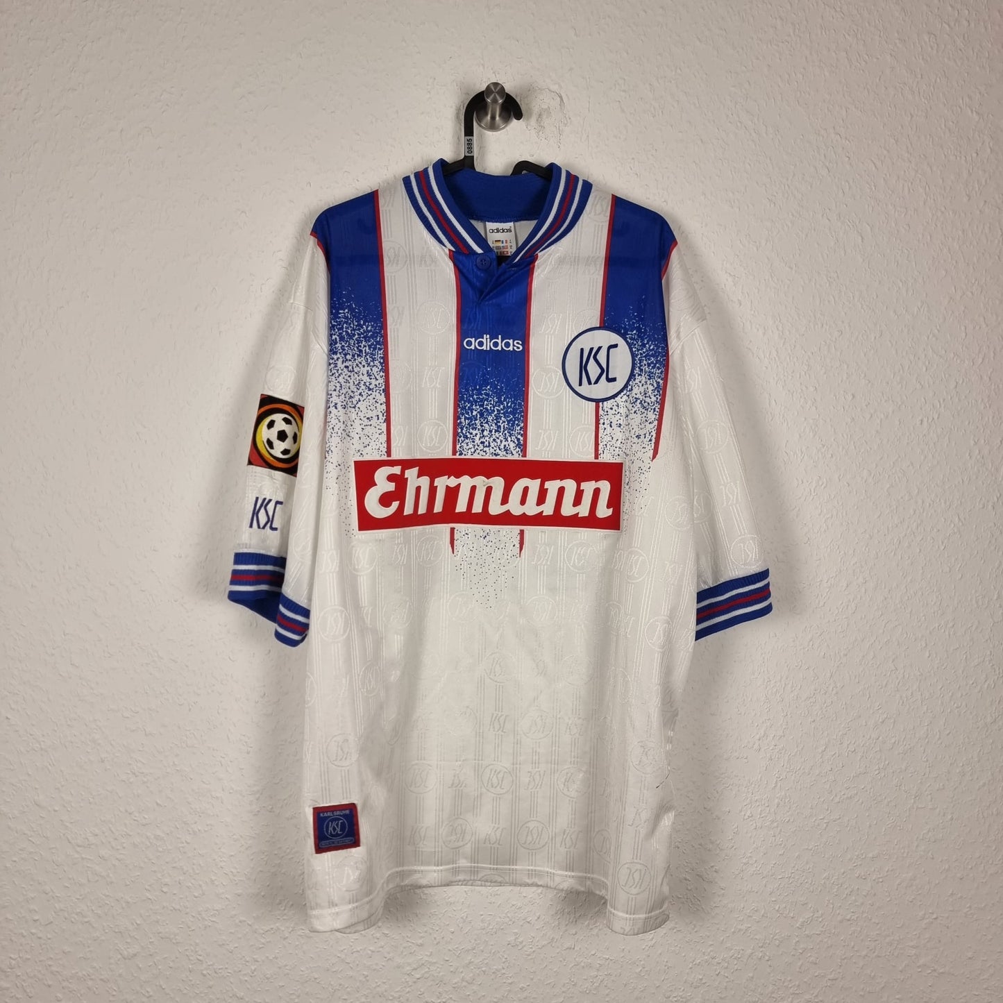 Trikot - Thomas Hässler - Karlsruher SC - 1996/1997 - XL - Heim