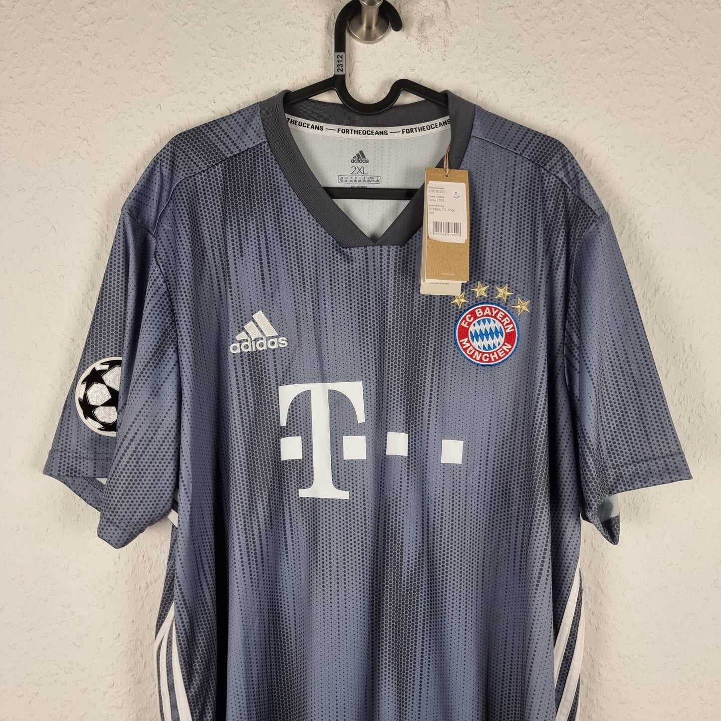 Trikot - Bayern München - Arjen Robben - 2018/2019 - XXL - NEU - drittes