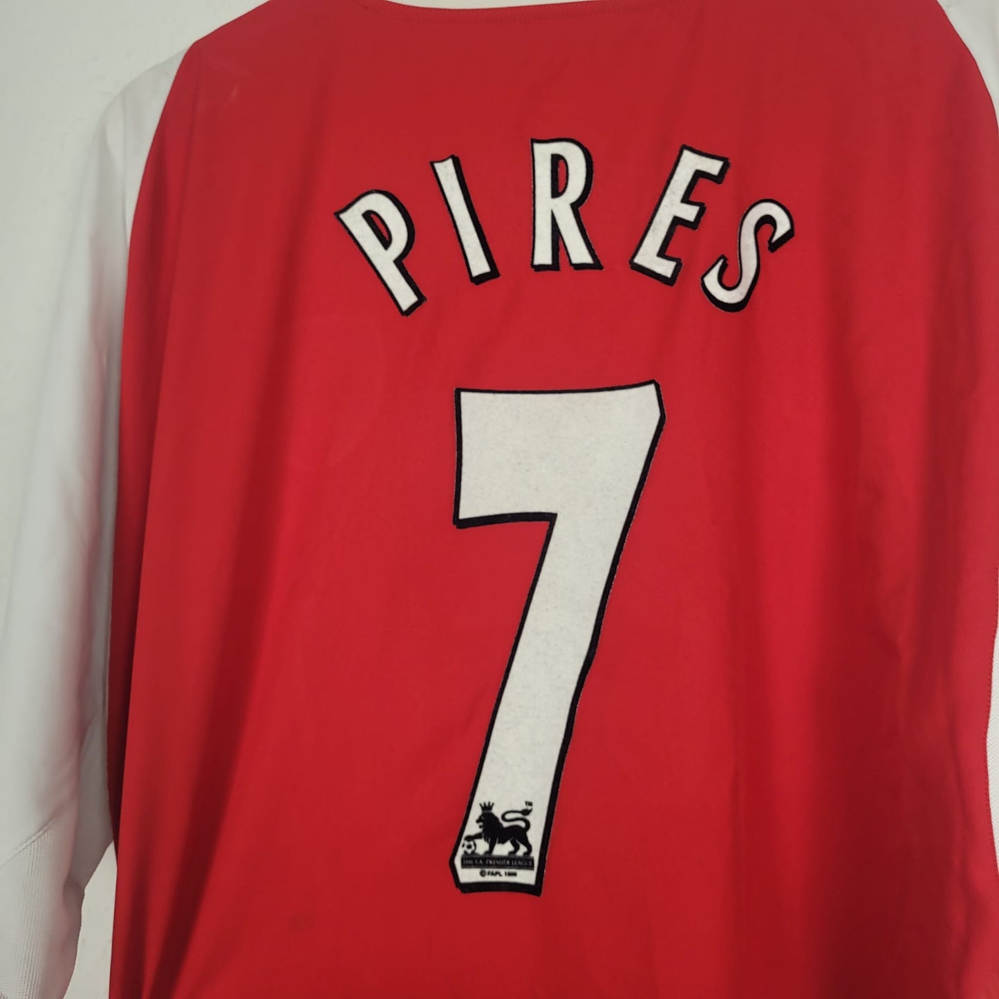 Trikot - FC Arsenal - Robert Pirès - 2002/2003 - XL - Heim