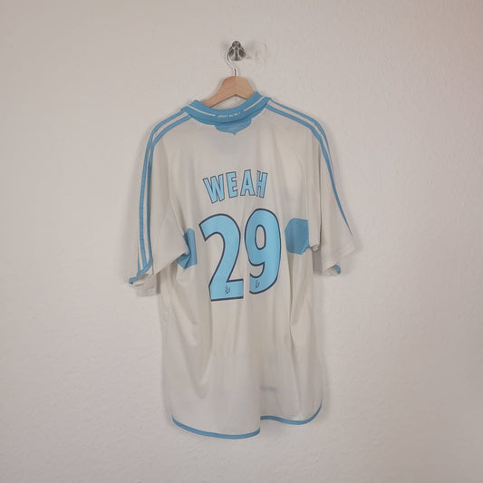 Trikot - Olympique Marseille - George Weah - 2000/2001 - XL - Heim