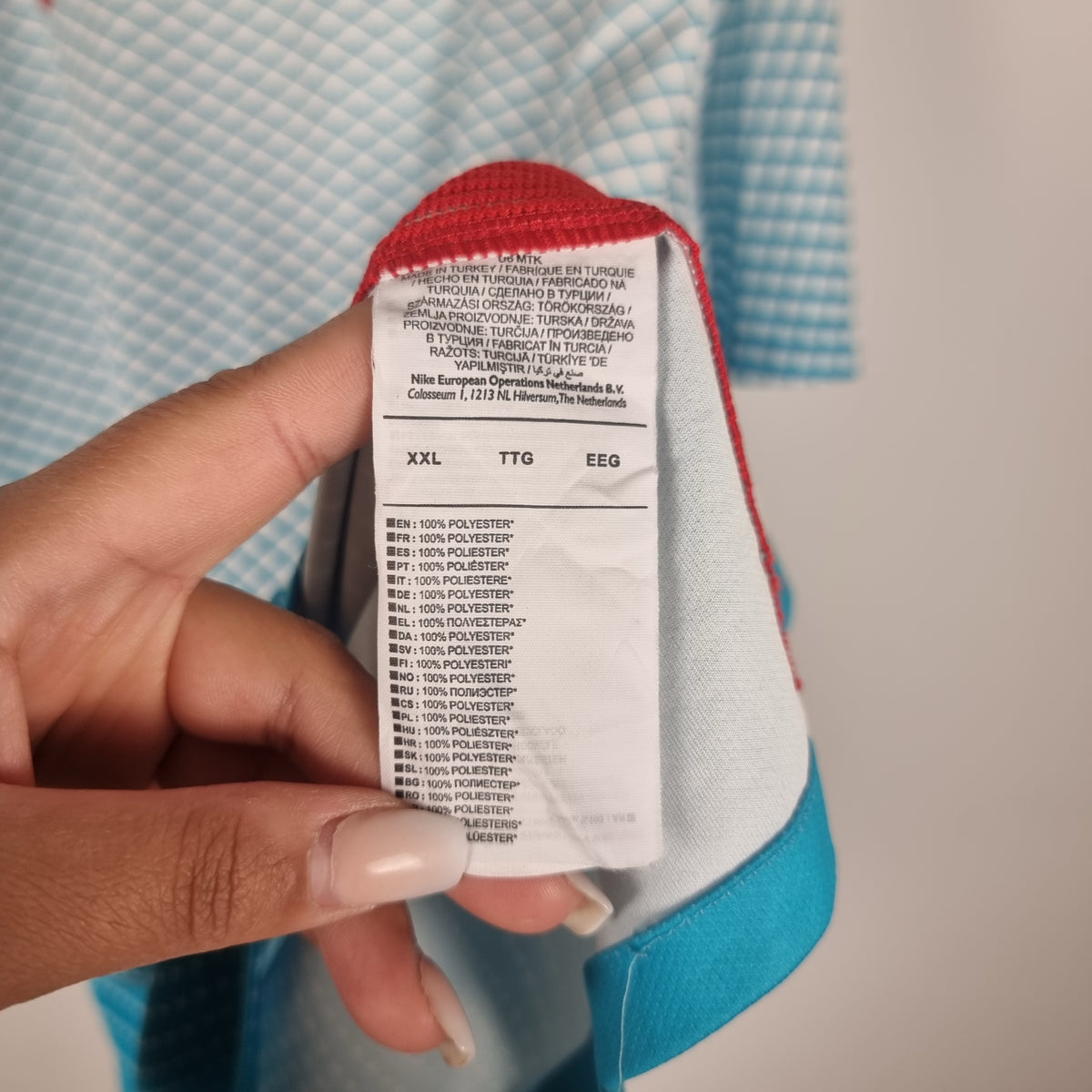 Jersey - Turkey - 2016 - XXL - Away