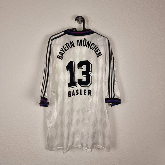 Trikot - FC Bayern München - Mario Basler - 1996/1997 - XXL - Auswärts