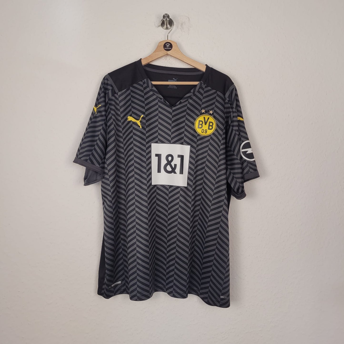 Trikot - Borussia Dortmund - Jude Bellingham - 2021/2022 - XXL - signiert - Auswärts