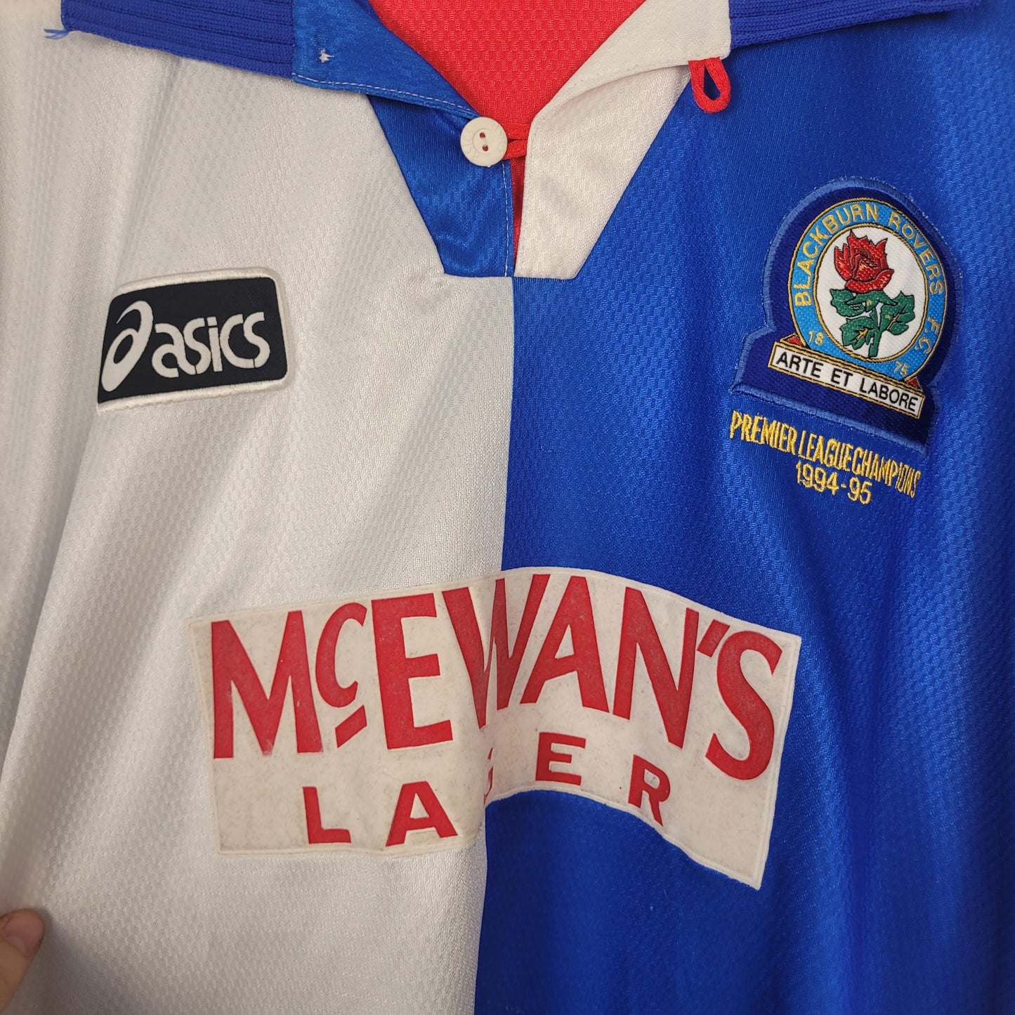 Trikot - Blackburn Rovers - 1995/1996 - XL - Heim