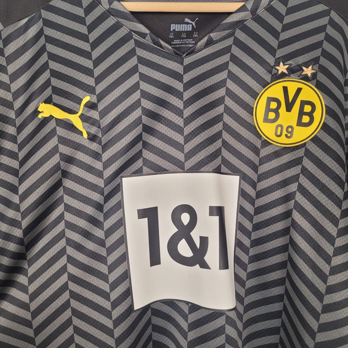 Trikot - Borussia Dortmund - Jude Bellingham - 2021/2022 - XXL - signiert - Auswärts