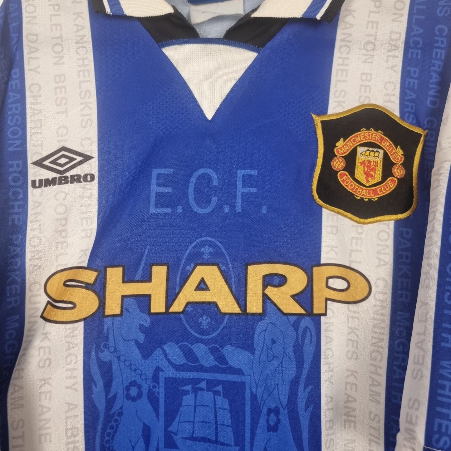 Trikot - Manchester United - 1994/1995 - XXL - drittes